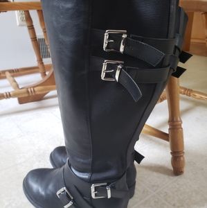 Knee high boots wide calf